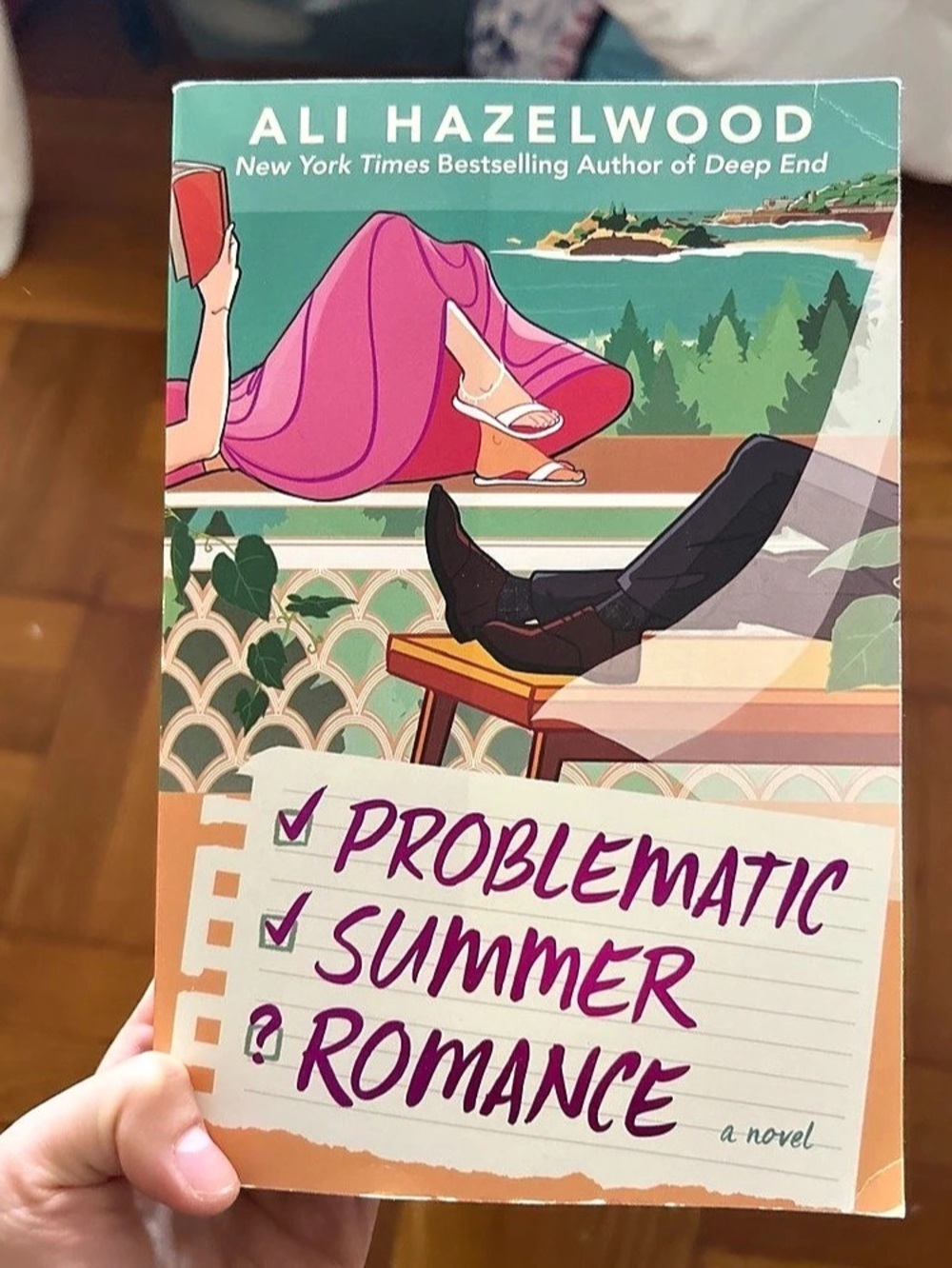 Problematic Summer Romance Novel Paperback Like New